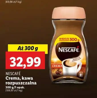 Lidl Kawa Nescafe Crema oferta