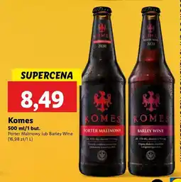 Lidl Piwo Komes Barley Wine oferta