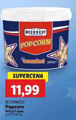 Lidl Popcorn karmelowy Mcennedy oferta