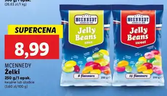 Lidl Małe żelki w kształcie fasolki Mcennedy oferta