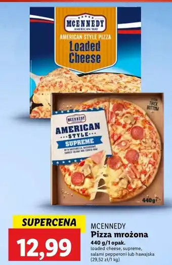 Lidl Pizza loaded cheese Mcennedy oferta