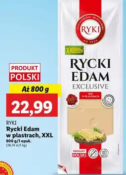 Lidl Ser rycki edam Ryki oferta