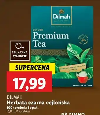 Lidl Herbata Dilmah Premium Tea oferta