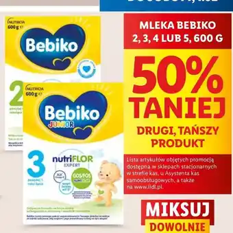 Lidl Mleko 5 Bebiko Junior oferta