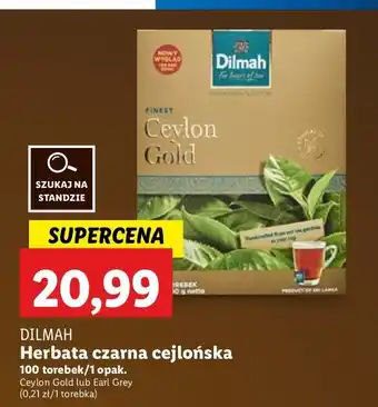 Lidl Herbata Dilmah Earl Grey oferta