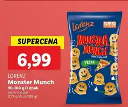 Lidl Chrupki pizza Lorenz Monster Munch oferta