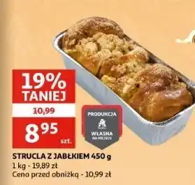 Auchan Strucla z jabłkiem oferta