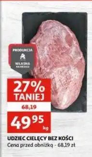 Auchan Udziec cielecy bez kosci oferta