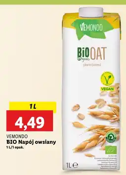 Lidl Napój owsiany Vemondo oferta