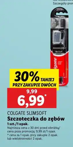 Lidl Szczoteczka do zębów miekka Colgate Slim Soft oferta