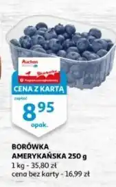 Auchan Borówki amerykańskie oferta