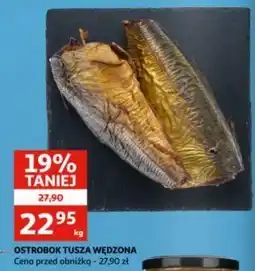 Auchan Ostrobok tusza wędzona oferta