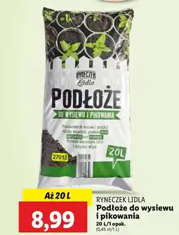 Lidl Podłoże do wysiewu i pikowania Ryneczek Lidla oferta