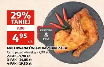 Auchan Ćwiartka z kurczaka grilla Auchan oferta