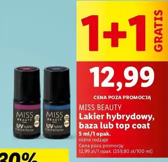 Lidl Top coat Miss Beauty oferta