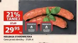 Auchan Kiełbasa starowiejska oferta