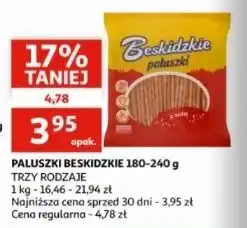 Auchan Paluszki z solą Aksam Beskidzkie oferta