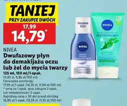 Lidl Żel oczyszczający Nivea Derma oferta