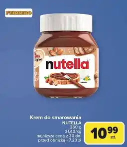 Carrefour Krem czekoladowo-orzechowy Nutella oferta