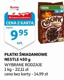 Auchan Płatki śniadaniowe Chocapic oferta