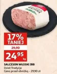 Auchan Salceson włoski Jbb Bałdyga oferta