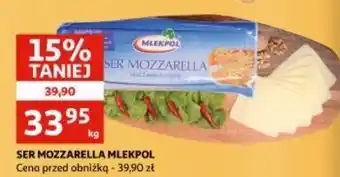 Auchan Ser mozzarella Mlekpol oferta