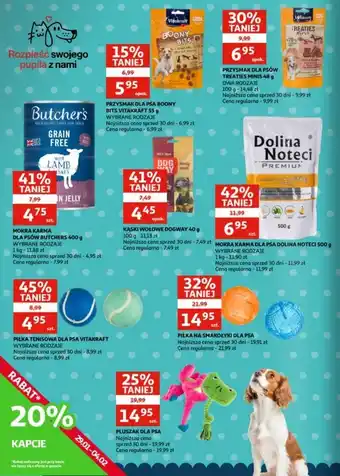 Auchan Przekąska dla psa Vitakraft Boony Bits oferta