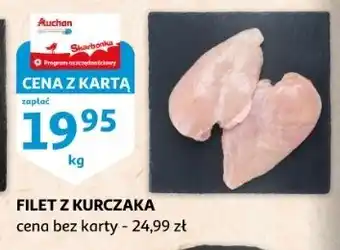 Auchan Filet z piersi kurczaka oferta