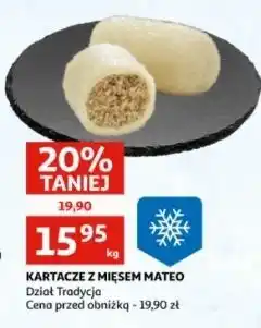 Auchan Kartacze z mięsem Mateo Dębica oferta