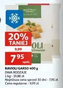 Auchan Ravioli z ziemniakami Garso oferta