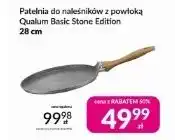 Auchan Patelnia z powłoka qualum basic stone 28 cm Ambition oferta