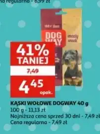 Auchan Kąski wołowe Dogway oferta