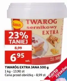 Auchan Twaróg sernikowy extra Jana oferta