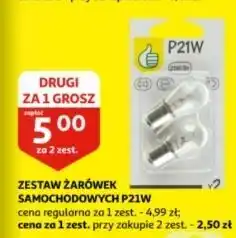 Auchan Żarówka samochodowa p21w Podniesiony Kciuk oferta