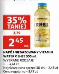 Auchan Napój witamina c Oshee Vitamin Water oferta