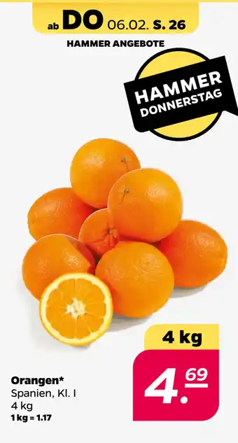 Netto Orangen oferta