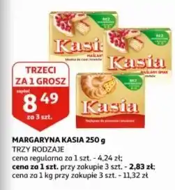 Auchan Margaryna Kasia Ekstra Maślany Smak oferta