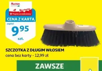 Auchan Szczotka z długim włosiem oferta