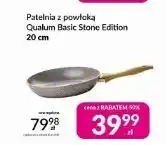 Auchan Patelnia powłoka qualum basic stone edition mastic 20 cm Ambition oferta