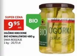 Auchan Ogórki pikle bio Kowalewski oferta