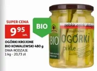 Auchan Ogórki pikle bio Kowalewski oferta