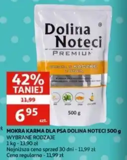 Auchan Karma dla psa kurczak Dolina Noteci Premium oferta