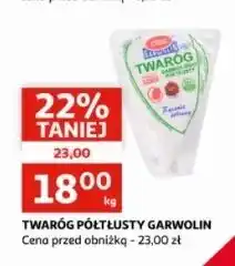 Auchan Twaróg półtłusty Osm Garwolin oferta