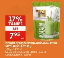 Auchan Matcha sproszkowana Vifon Vietnamese Lady oferta