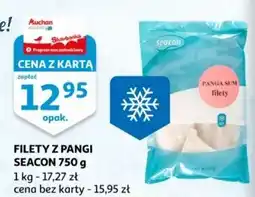 Auchan Panga sum filety bez skóry Seacon oferta