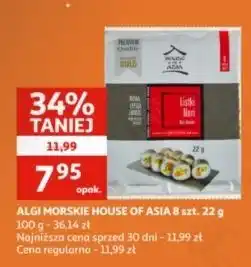 Auchan Listki alg morskich House Of Asia oferta