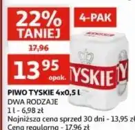 Auchan Piwo Tyskie Gronie oferta