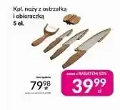 Auchan Komplet noży z ostrzałką i obieraczką pure line Ambition oferta