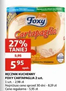 Auchan Ręcznik kuchenny Foxy Cartapaglia oferta