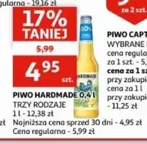 Auchan Piwo Hardmade Citrus Ice Tea oferta